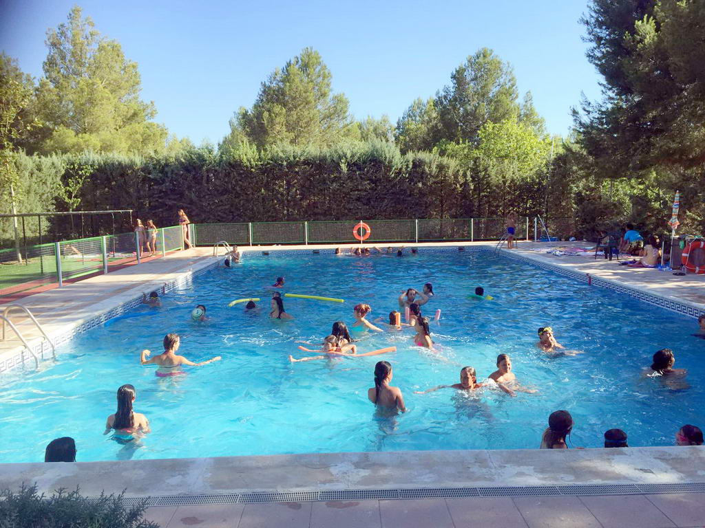 primer dia de piscina