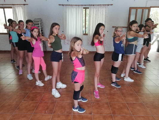 campamento de baile la casita