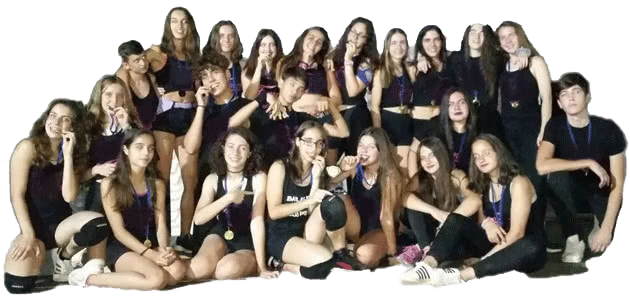 alumnos de campamento